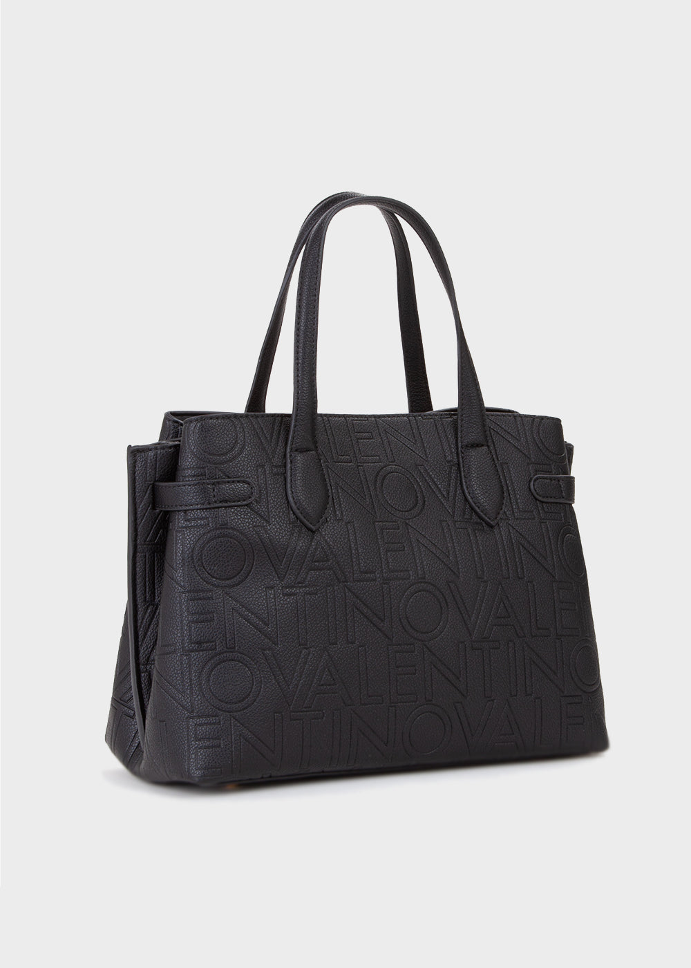 Borsa a mano con tracolla Pansy con logo all over