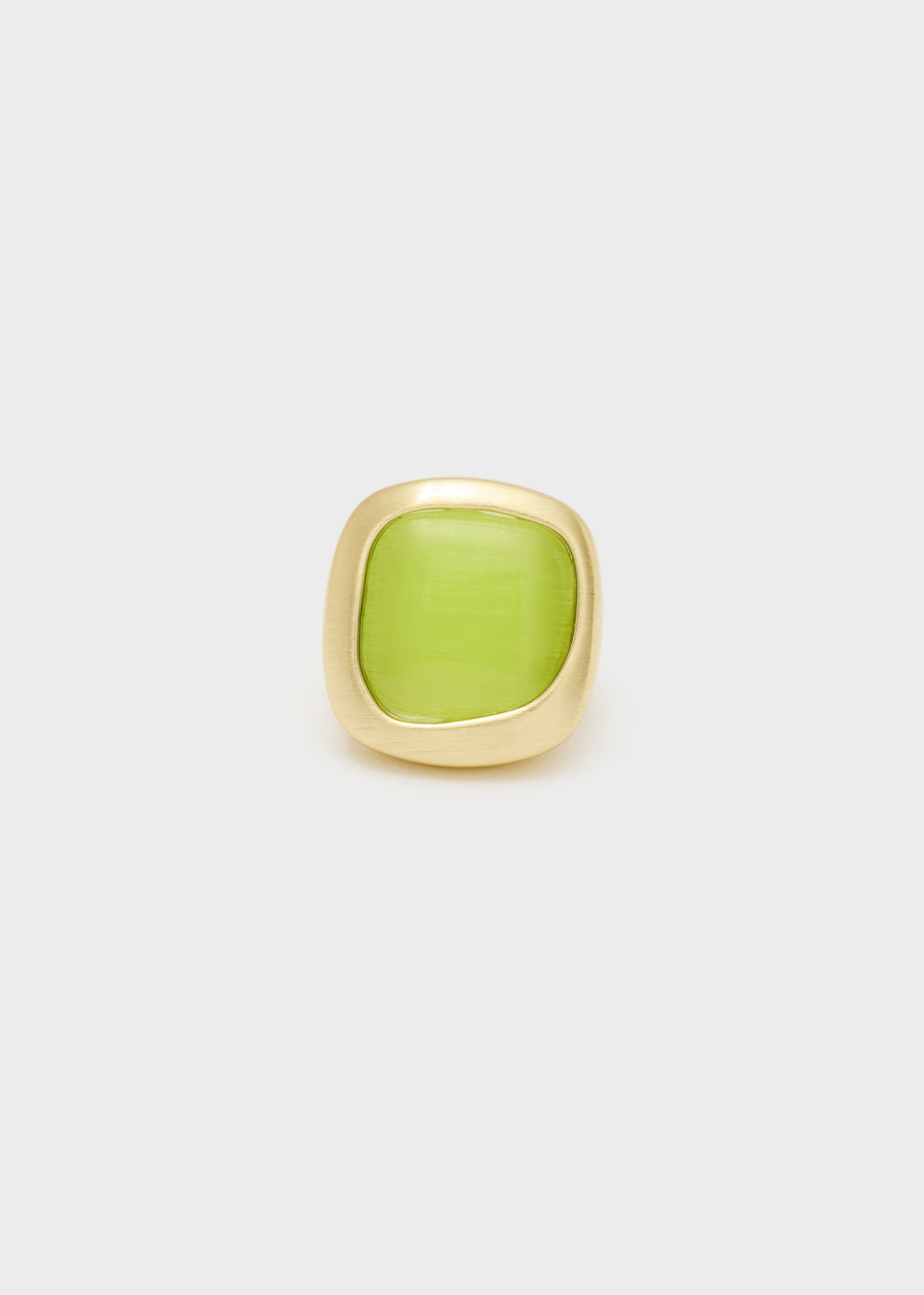 Anello Pia con pietra verde