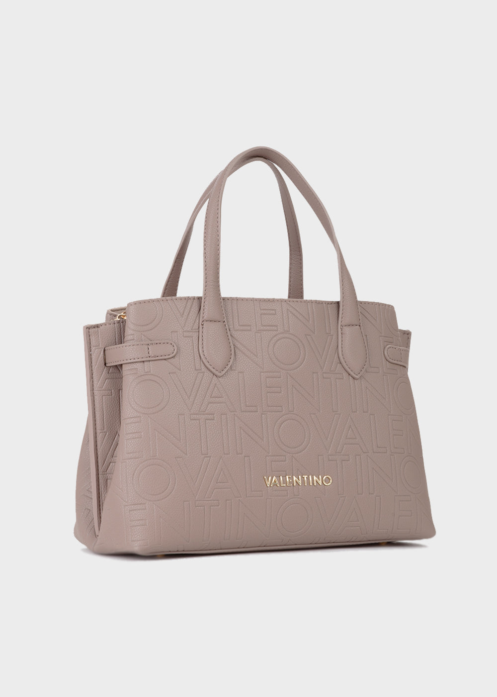 Borsa a mano con tracolla Pansy con logo all over