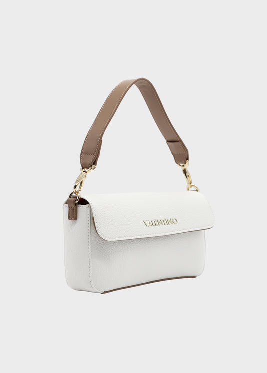 Borsa a baguette Alexia con tracolla e pattina