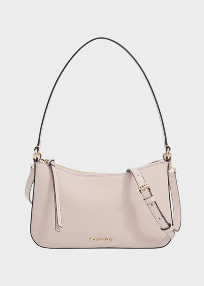 Borsa da spalla Sienna con tracolla e logo all over