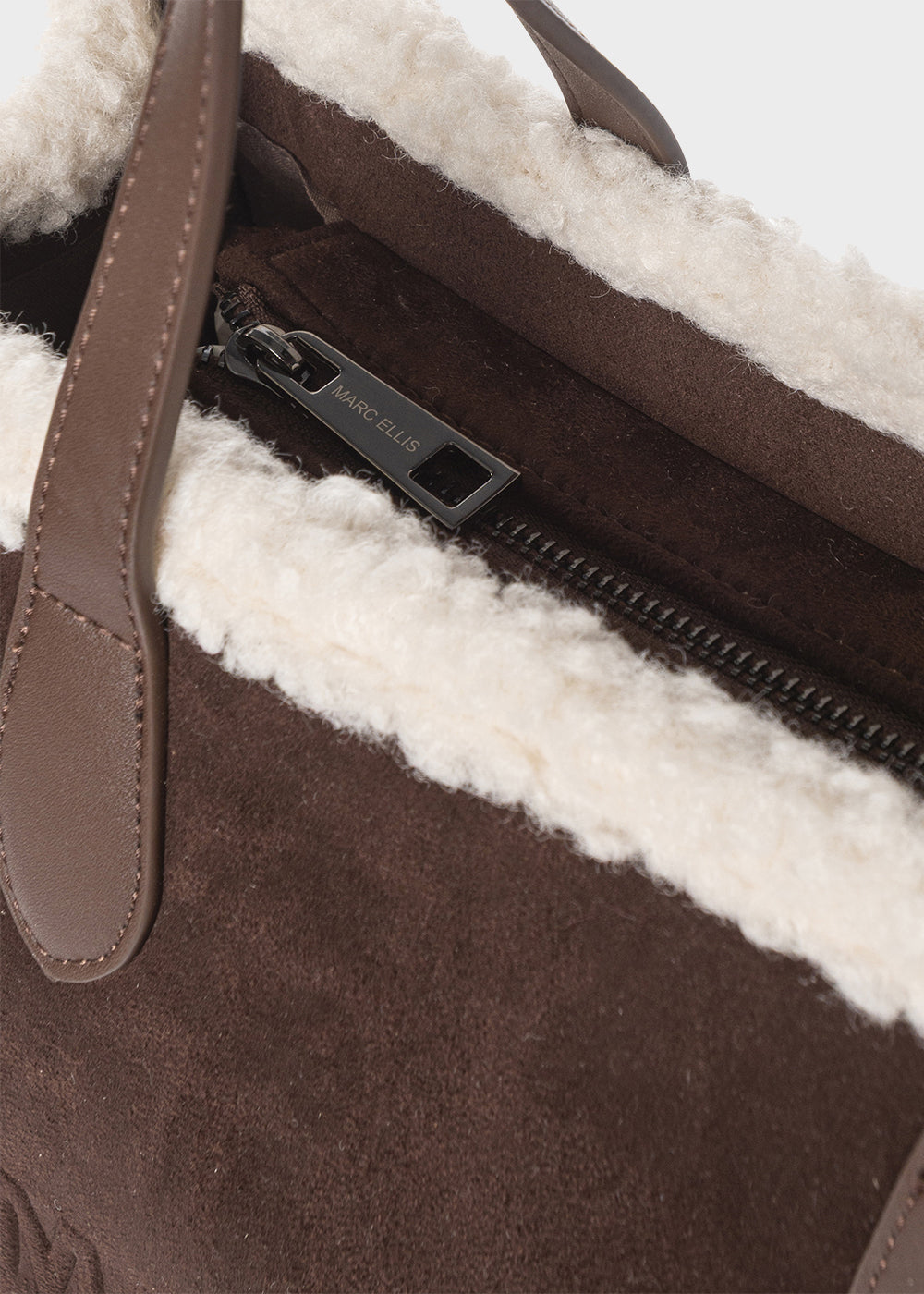 Buby Suede L Soft Handbag with Shoulder Strap