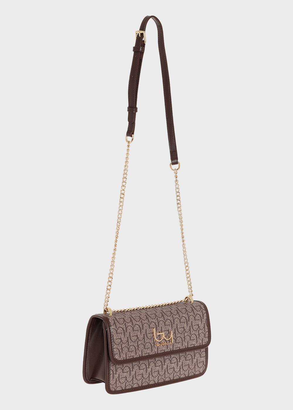 Borsa a tracolla Notredame con logo all over-2