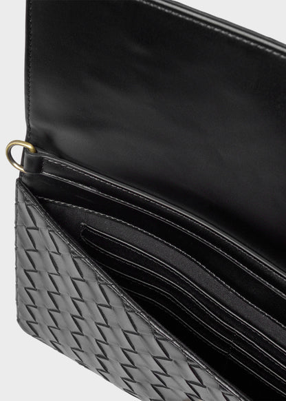 Pochette Chloe Plait con tracolla ed effetto intreccio
