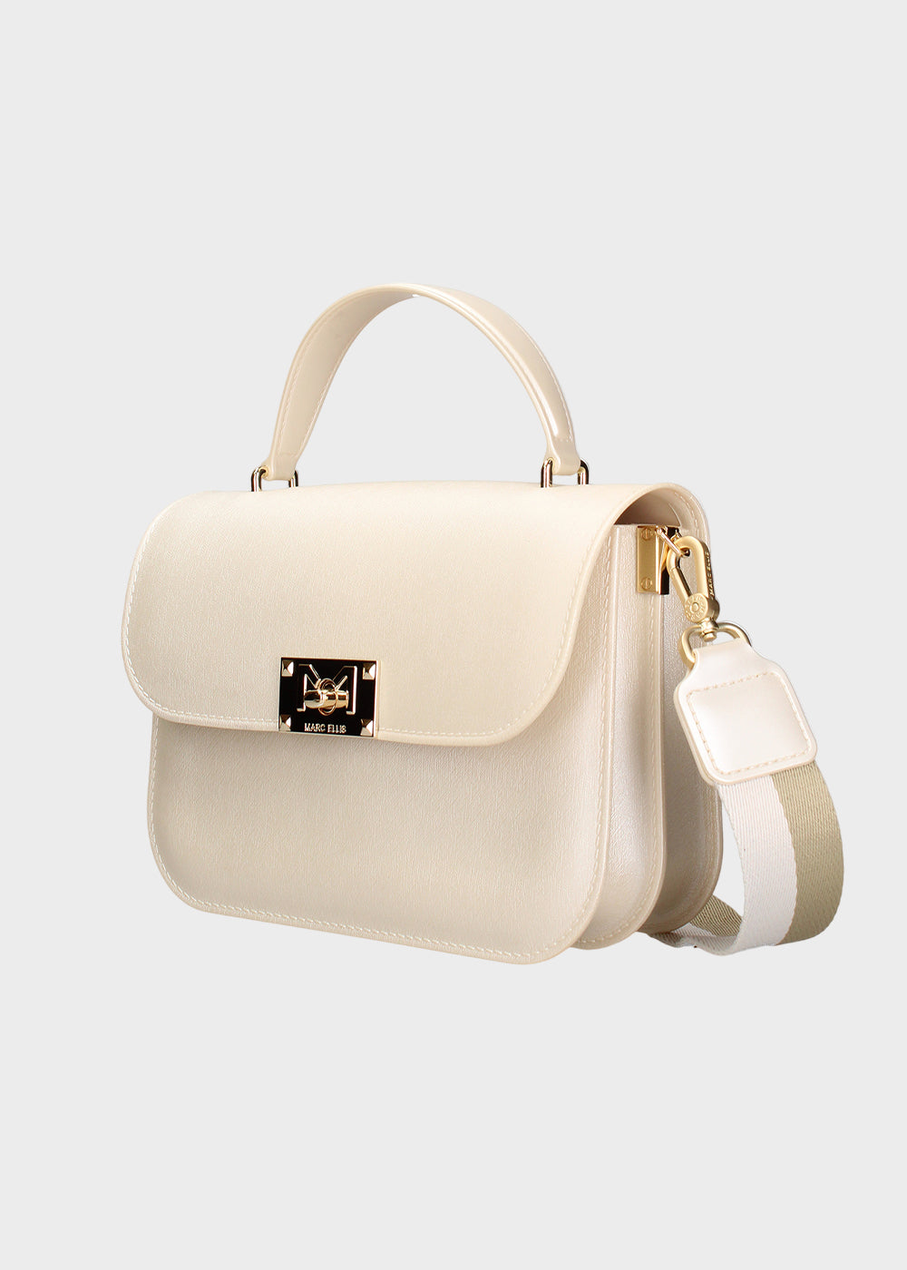 Borsa a mano Flat Ear M con tracolla-3