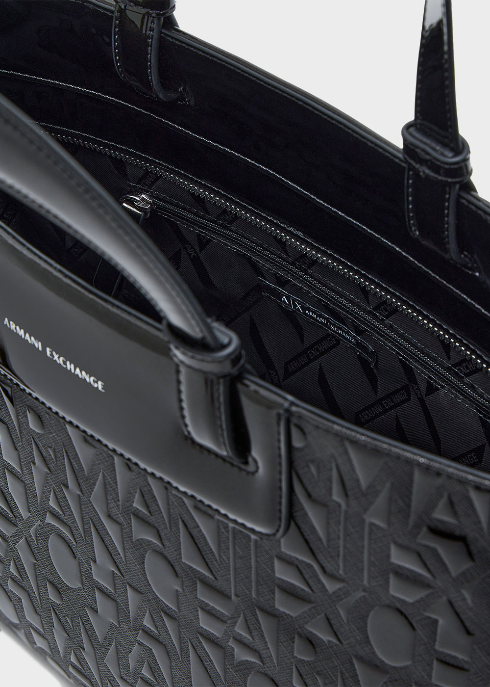 Liz Patent Shopping Bag M Glossy