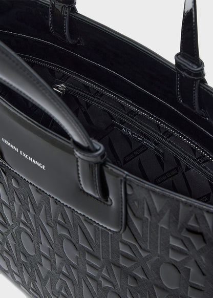 Liz Patent Shopping Bag M Glossy